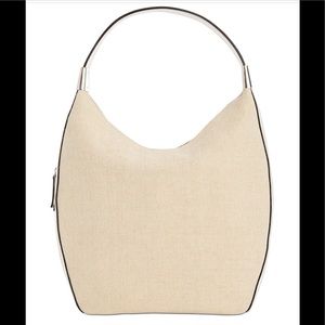Alfani Bangle Linen Hobo, Created for Macy’s